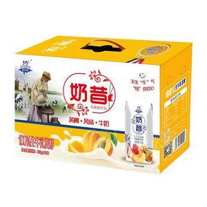 歐比特黃桃風味奶昔乳飲料210gx12盒