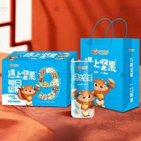 欢乐松鼠遇上坚果每日坚果植物蛋白饮品箱装饮料招商