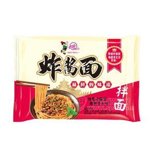 青援炸酱拌面袋装油炸方便面袋装招商113g