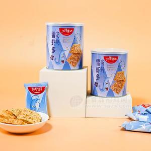 江洋康达高钙雪虾多海苔味罐装休闲食品 膨化食品