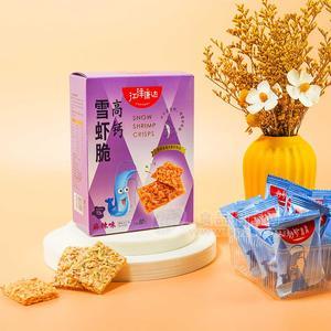 江洋康達高鈣雪蝦多麻辣味盒裝方便食品50克