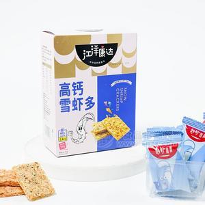 江洋康達(dá)高鈣雪蝦多芝麻味休閑食品59克