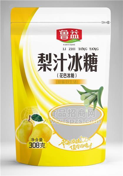 鲁益梨汁冰糖400g