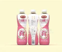 恒真源白桃汁白桃果肉饮料1.25L (2)
