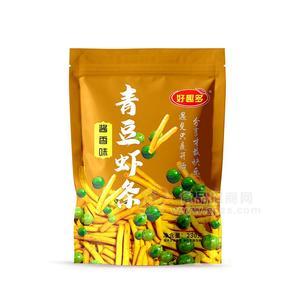 好趣多青豆虾条酱香味休闲食品230g