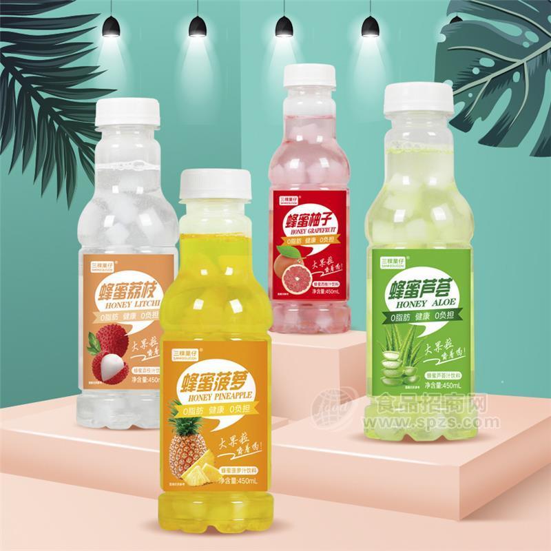 三稞菓仔果汁饮料多种口味450ml