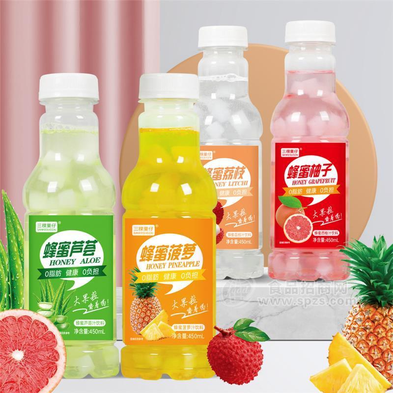 三稞菓仔果粒果汁饮料450ml