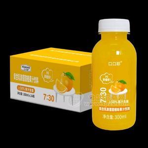 口口耶复合乳酸菌甜橙果汁饮料全国招商300ml