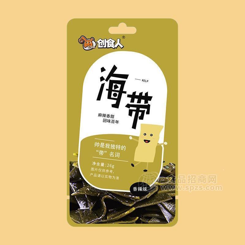 创食人香辣味海带休闲食品26g