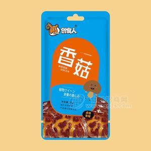 創(chuàng)食人鹵香香辣香菇休閑食品小零食21g