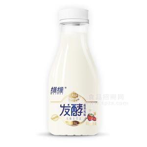 維維乳果本色草莓燕麥味發(fā)酵酸奶風味乳酸菌飲品瓶裝招商318ml