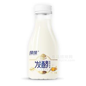 維維乳果本色黃桃燕麥味發(fā)酵酸奶風(fēng)味乳酸菌飲品瓶裝招商318ml