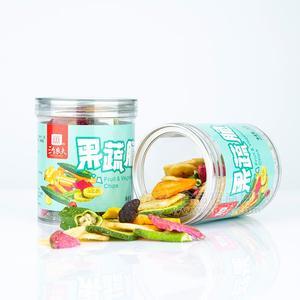 三个农夫 冻干果蔬脆休闲零食罐装80g