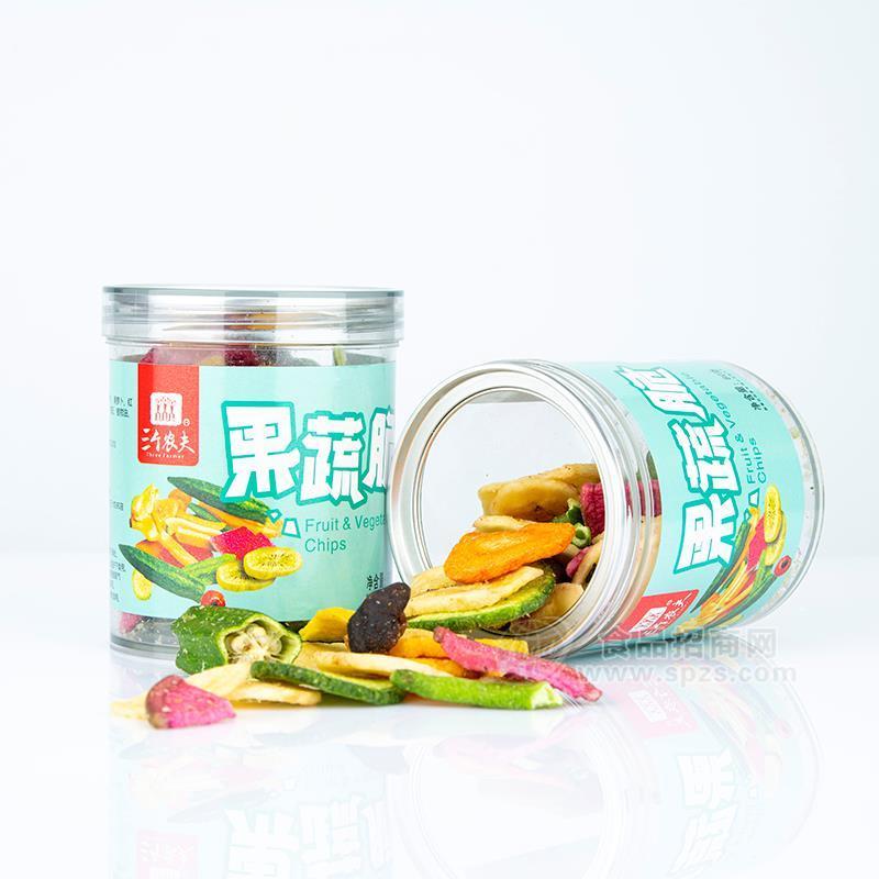 三個(gè)農(nóng)夫 凍干果蔬脆休閑零食罐裝80g