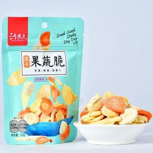 三個農(nóng)夫 凍干果蔬脆休閑零食袋裝裝15g