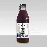 輕吻小葡萄葡萄復合果汁飲料瓶裝招商318ml