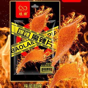 瑯牌爆辣魔辣條新品辣片袋裝招商82g