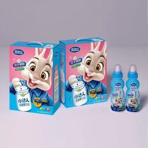 完達(dá)山小達(dá)人原味兒童奶嘴乳酸菌飲品禮盒裝招商200ml×16瓶