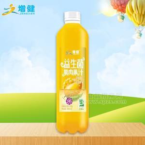 增健芒果味益生菌果肉果汁饮料480ml