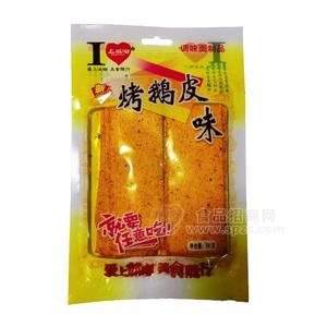 上誠(chéng)嘟烤鵝皮味調(diào)味面制品休閑食品56g