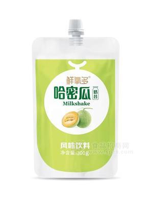 鮮氧多哈密瓜味奶昔風味飲料
