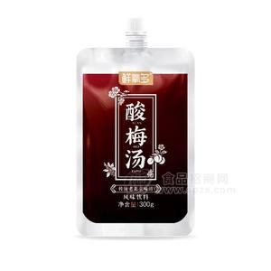 鲜氧多自立袋装酸梅汤风味饮料