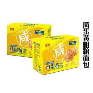 盈悅無添加蔗糖咸蛋黃粗糧面包烘焙食品禮盒裝招商