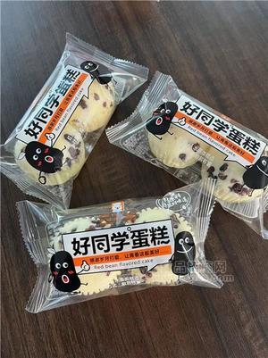 巴米熊好同学蛋糕红豆味水蒸类糕点散称称重