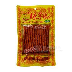 辣食派紅油辣子雞味調(diào)味面制品辣條102g