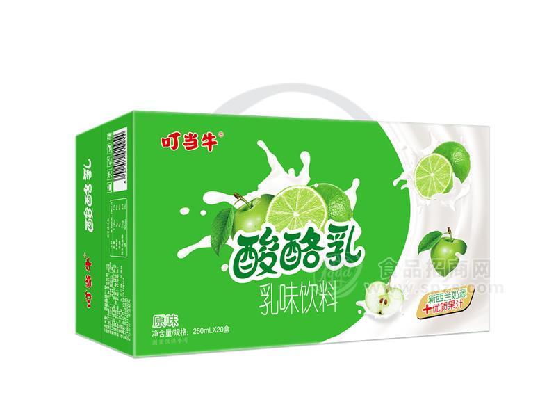 叮当牛酸酪乳原味250ml*20盒