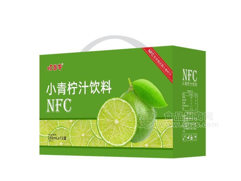 ·叮当牛NFC小青柠果汁饮料250ml*12盒 