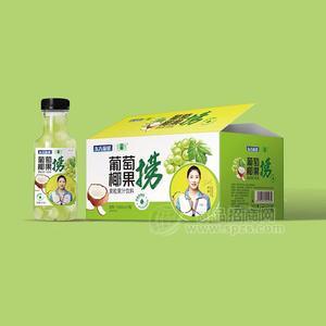 東方量健葡萄椰果果粒果汁飲料550ml×15瓶