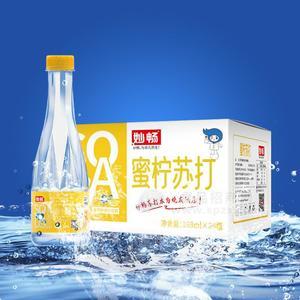 妙暢蜜檸蘇打飲料369mlx24瓶1元樂(lè)享礦泉水純凈水山泉水