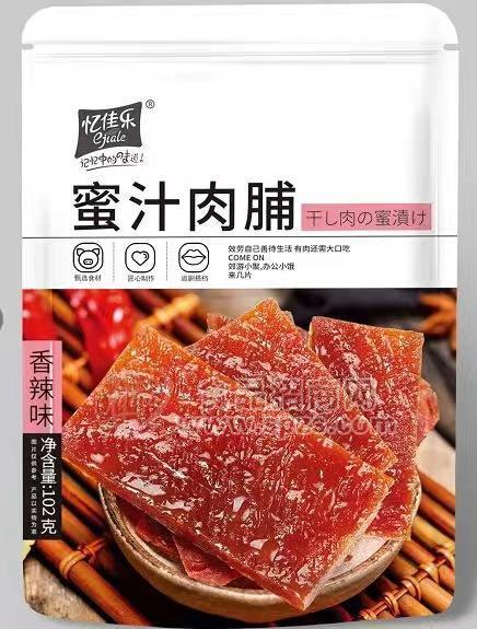 102g香辣蜜汁肉脯