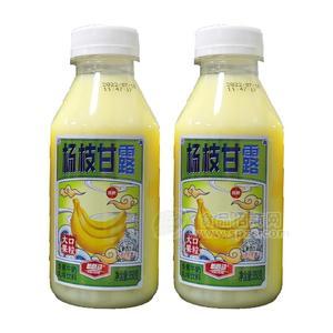 新啟動楊枝甘露香蕉牛奶乳味飲料350g