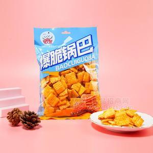 情人結(jié)爆脆鍋巴休閑食品199g