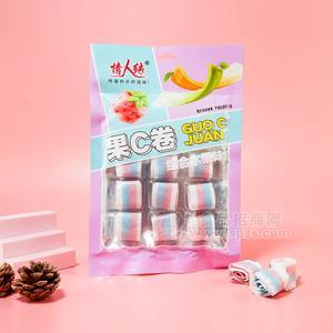 情人結(jié)果c卷綜合水果味休閑食品85g