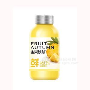 金果秋时鲜榨菠萝果汁饮料招商