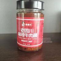 婆婆樂(lè)老四川麻辣牛肉醬調(diào)味品招商260g