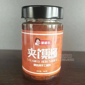 婆婆樂(lè)夾饃醬調(diào)味品招商260g