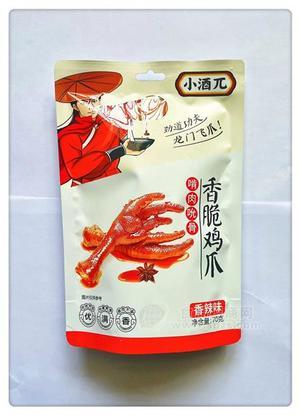 小酒兀 香脆鸡爪 香辣味 70g袋装休闲食品零食