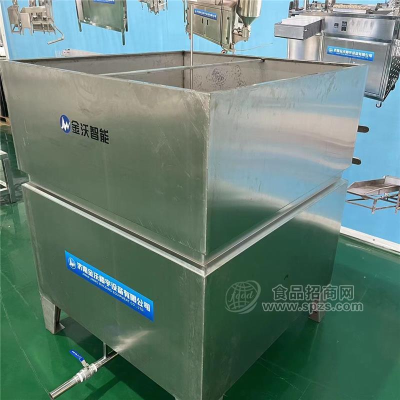 金沃黄豆自动提升浸泡设备 自动筛洗上豆分豆生产线 中小型泡豆池