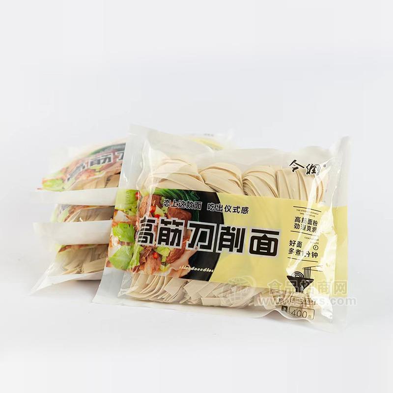 ·今润拉面 高筋刀削面400g/袋 