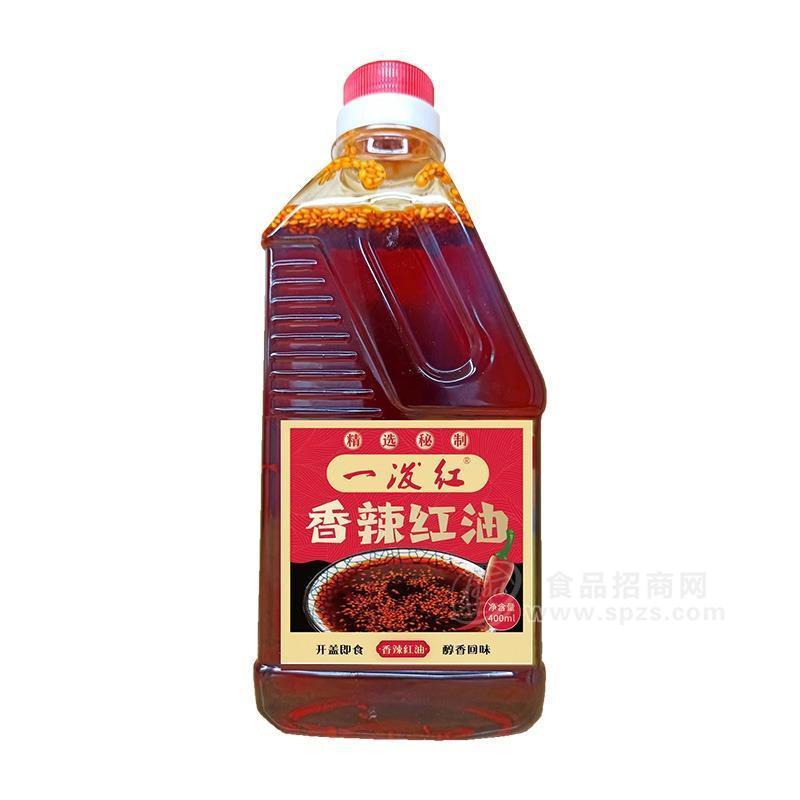 一潑紅香辣紅油調(diào)味油400ml