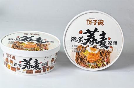 筷子說泡菜蕎麥涼面