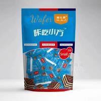 奥仕栗咔吃小方牛奶味威化饼干休闲食品