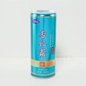 完達山杏仁露植物蛋白飲料罐裝招商240ml