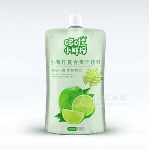 哆啦小鮮榨小青檸復(fù)合果汁飲料150ml