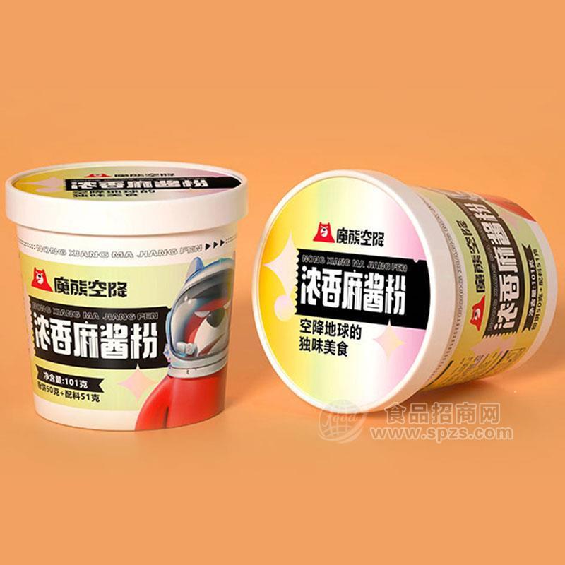·魔熊空降浓香麻酱粉101g 