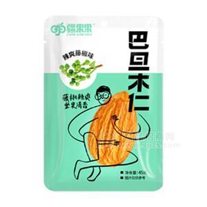 疆果果辣爽藤椒味巴旦木仁干果休閑食品45g